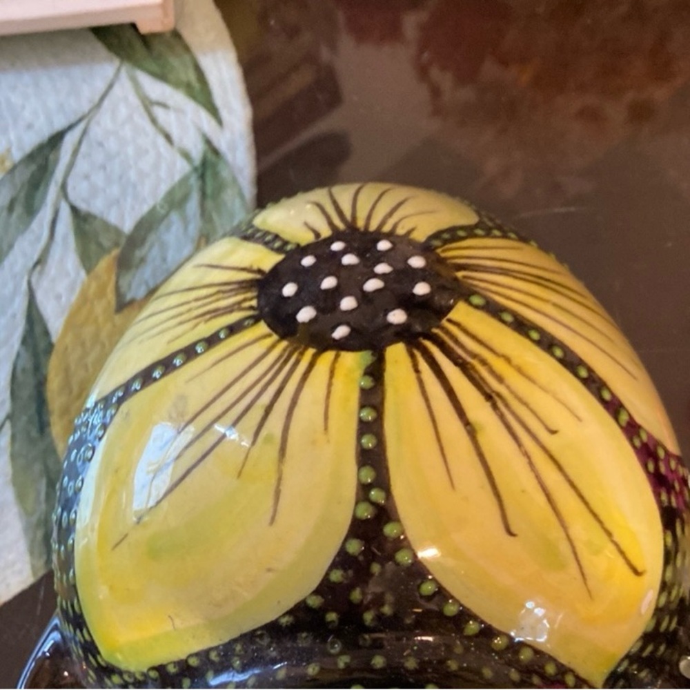 Unique sunflower vase - Picture 6 of 6
